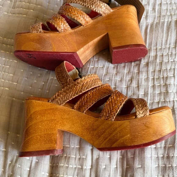 Bed Stu leather sandals brown six 6 - Picture 7 of 8